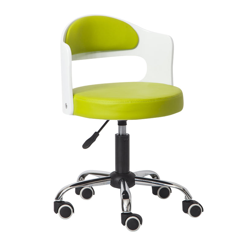 Modern Adjustable Rotatable Stool Steel Household Bar Stool with Cushion and Pulley