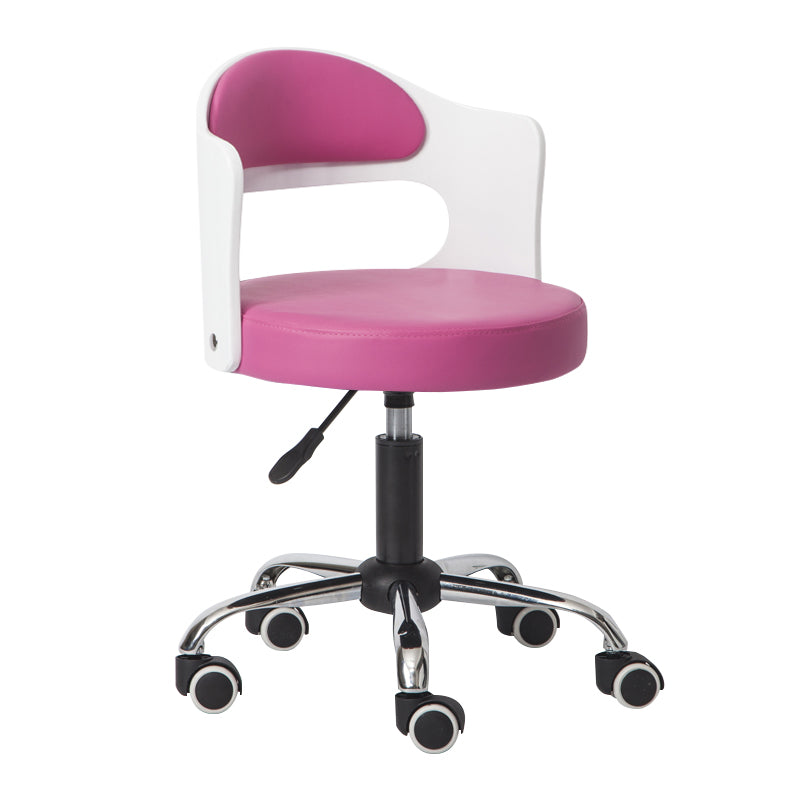 Modern Adjustable Rotatable Stool Steel Household Bar Stool with Cushion and Pulley