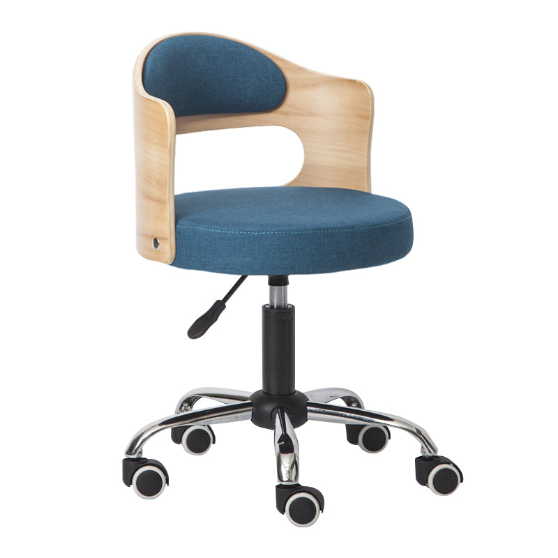 Modern Adjustable Rotatable Stool Steel Household Bar Stool with Cushion and Pulley