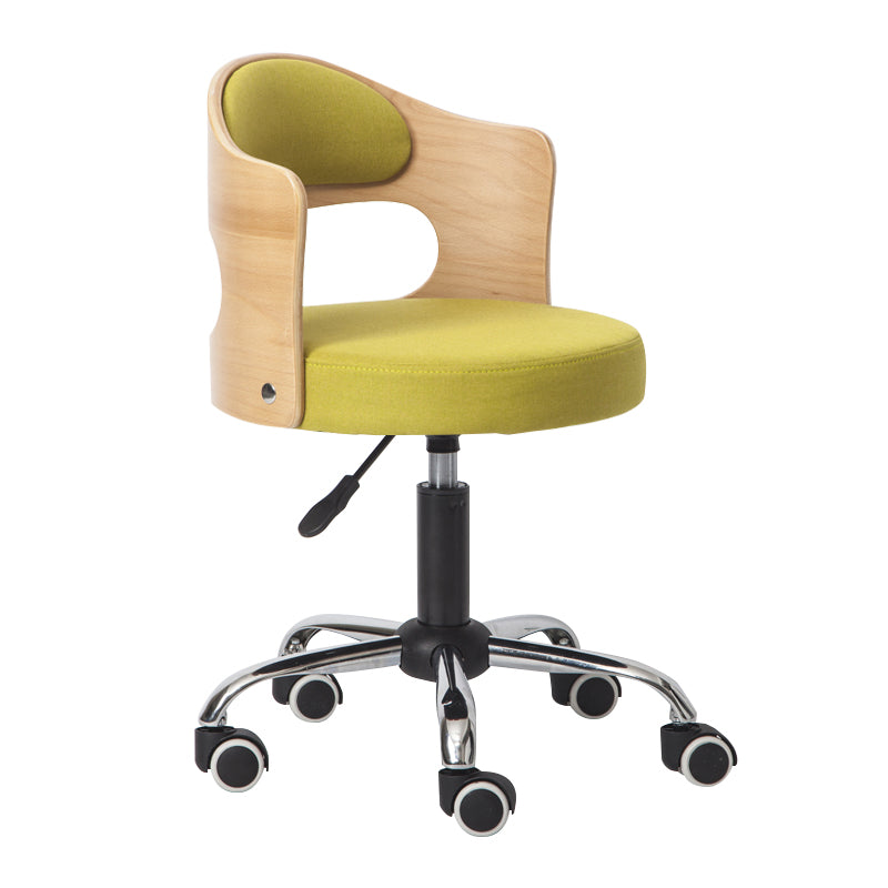 Modern Adjustable Rotatable Stool Steel Household Bar Stool with Cushion and Pulley