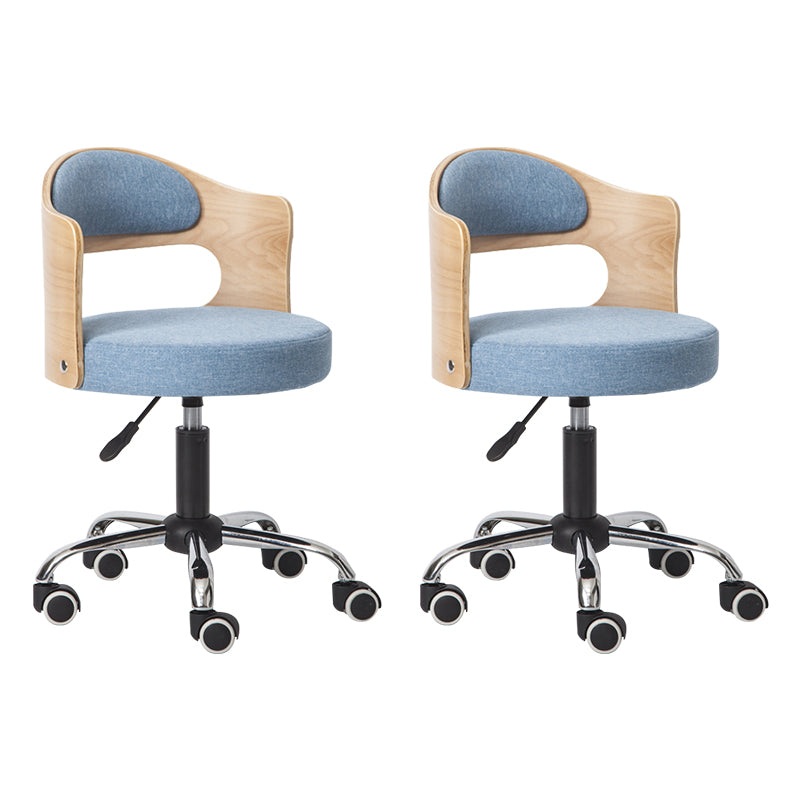 Modern Adjustable Rotatable Stool Steel Household Bar Stool with Cushion and Pulley