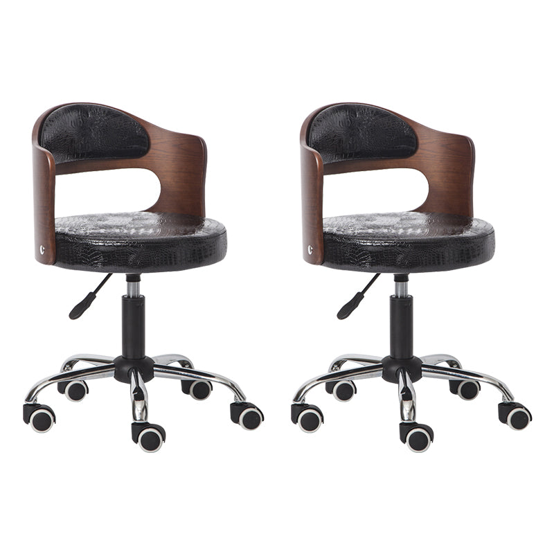 Modern Adjustable Rotatable Stool Steel Household Bar Stool with Cushion and Pulley