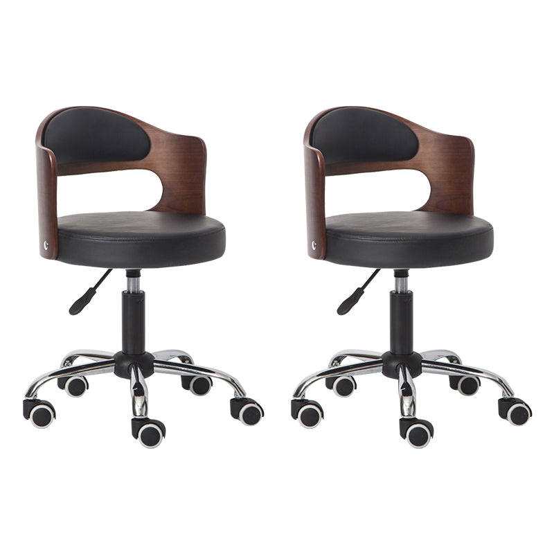 Modern Adjustable Rotatable Stool Steel Household Bar Stool with Cushion and Pulley