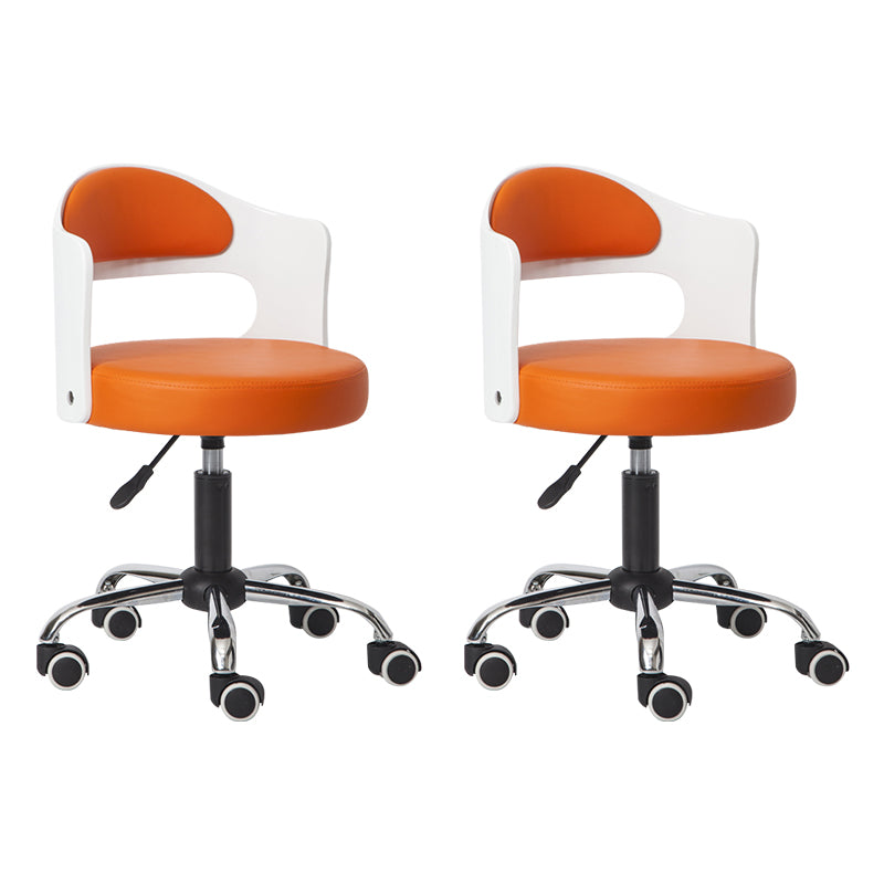 Modern Adjustable Rotatable Stool Steel Household Bar Stool with Cushion and Pulley