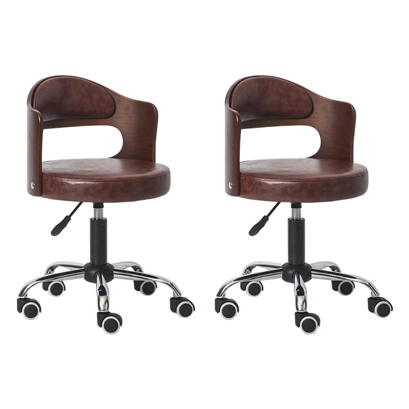 Modern Adjustable Rotatable Stool Steel Household Bar Stool with Cushion and Pulley