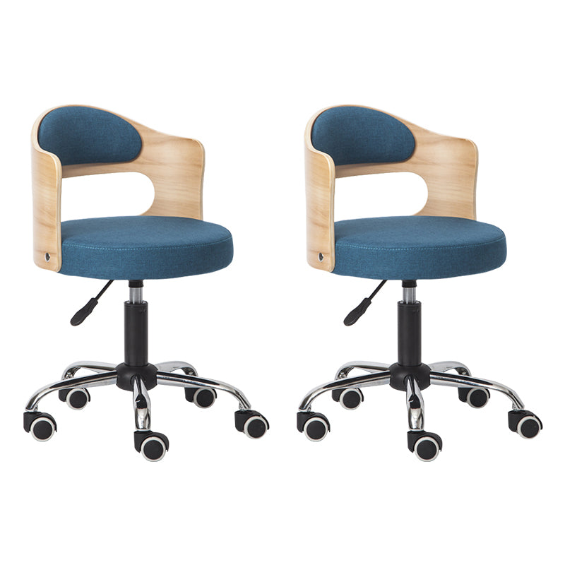 Modern Adjustable Rotatable Stool Steel Household Bar Stool with Cushion and Pulley