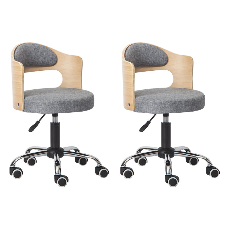 Modern Adjustable Rotatable Stool Steel Household Bar Stool with Cushion and Pulley