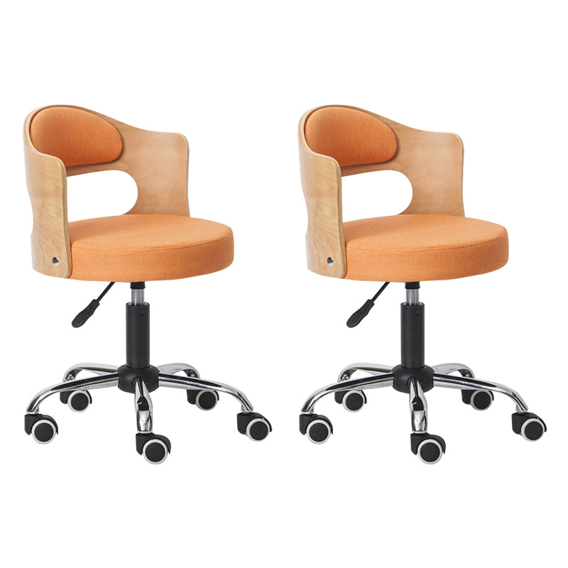 Modern Adjustable Rotatable Stool Steel Household Bar Stool with Cushion and Pulley