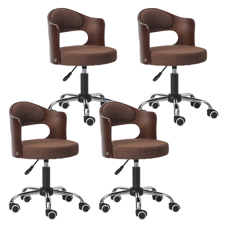 Modern Adjustable Rotatable Stool Steel Household Bar Stool with Cushion and Pulley