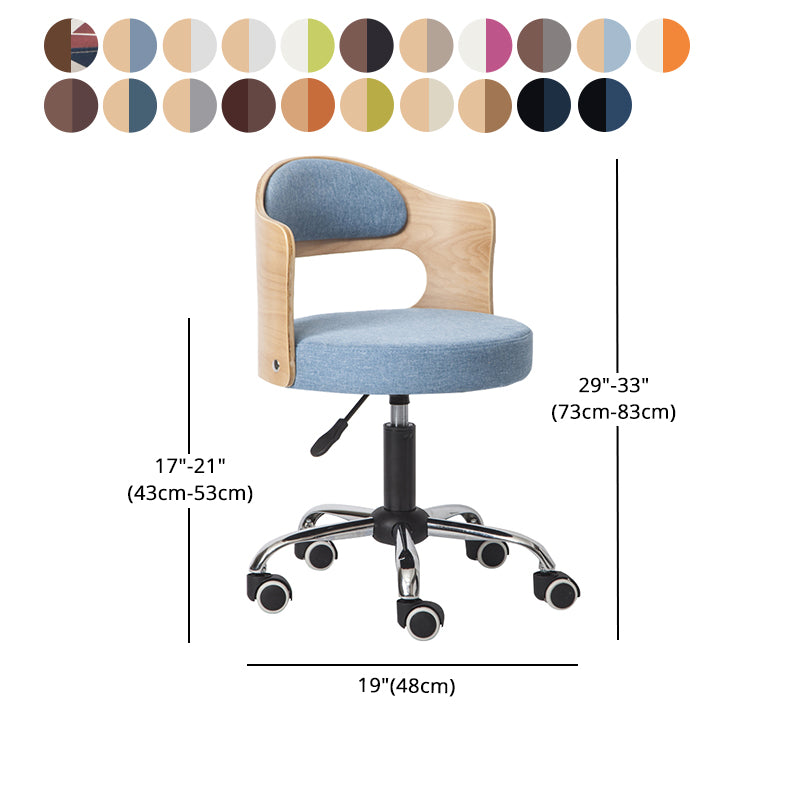 Moderne verstellbare rotierbare Stuhlstahl -Haushaltshalshocker mit Kissen und Riemenscheibe