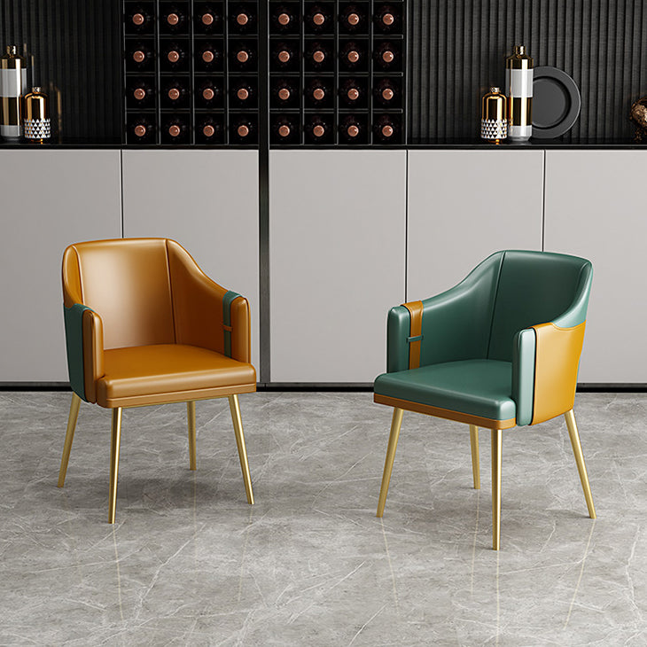 Glam Style 1/2/7 Pieces Dinette Table with Dining Chair Round Shape Dining Table Set