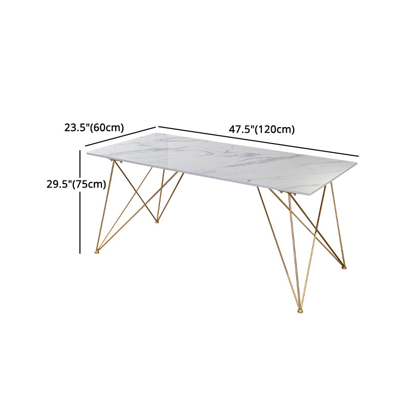 Glam Style 1/2/3/5 Pieces Dining Furniture Set Rectangle Dining Room Table and Chair Set