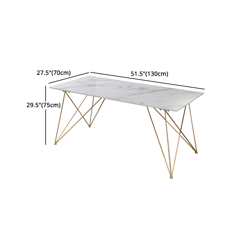 Glam Style 1/2/3/5 Pieces Dining Furniture Set Rectangle Dining Room Table and Chair Set