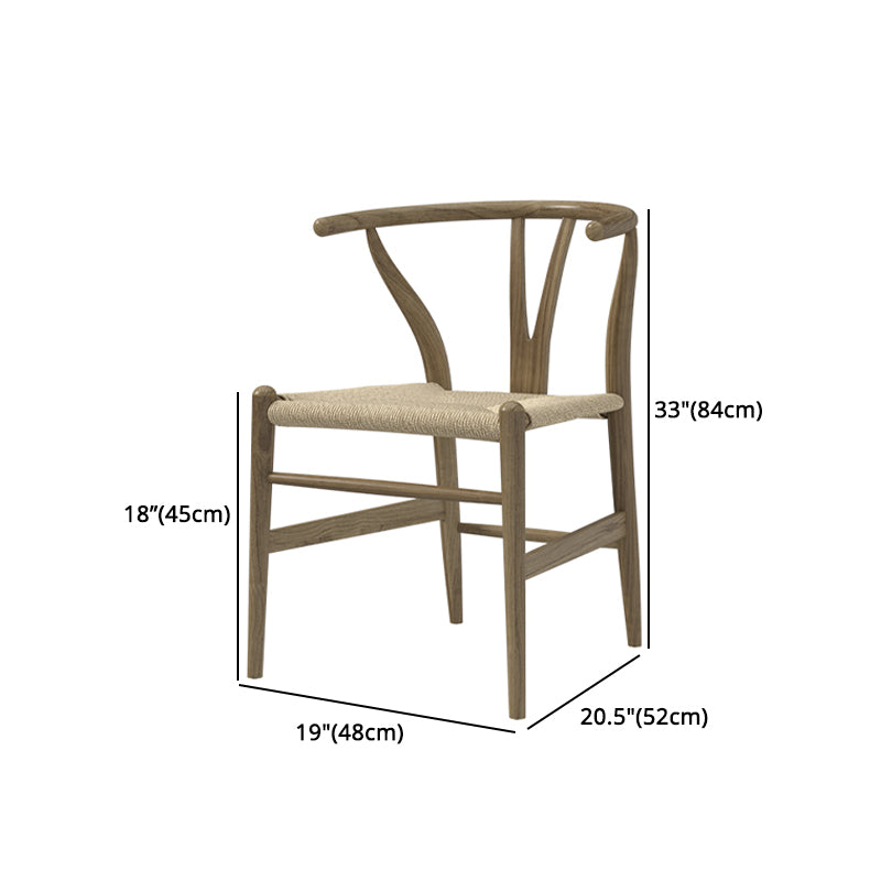 Modern 1/3/4/7 Solid Wood Dining Table Set with Wooden Chairs Dinette Set for Kitchen