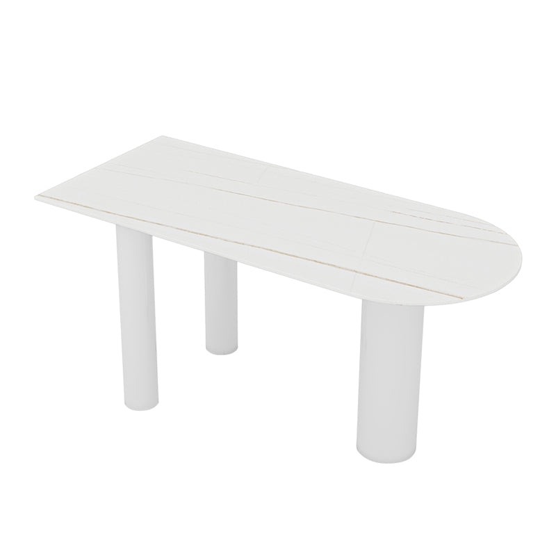 Gesinterde stenen eettafel moderne stijl eettafel voor keuken