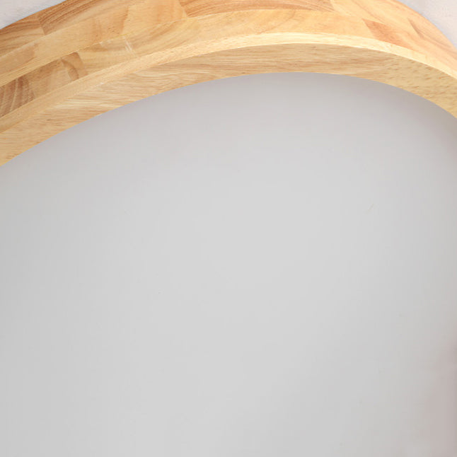 Metal Geométrico Flush Techo Ligero moderno 1-Luz de techo de luz de techo en marrón