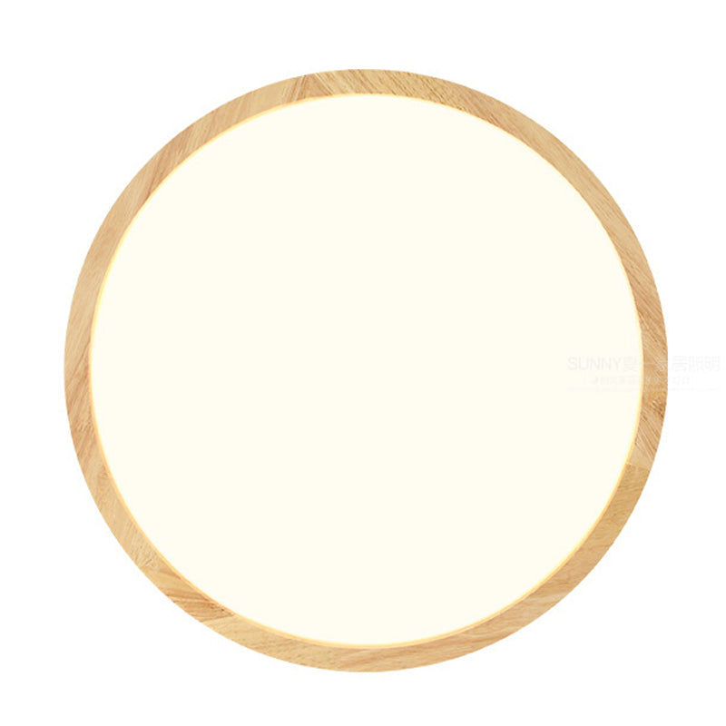 Metal Geométrico Flush Techo Ligero moderno 1-Luz de techo de luz de techo en marrón