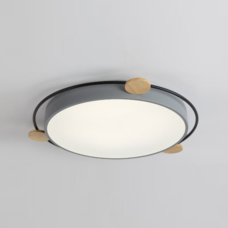 Grigio LED Flush Montato Soffitto Luci di illuminazione contemporaneo per Living Room