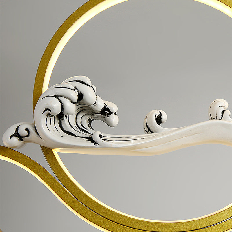 Estilo contemporáneo Luces colgantes de forma lineal Metal de 2 accesorios de iluminación colgante