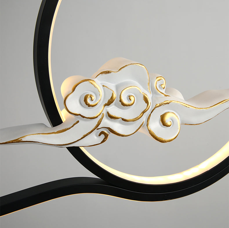 Luces de la isla de forma lineal Luces de estilo contemporáneo 2 accesorios de iluminación colgante de luz