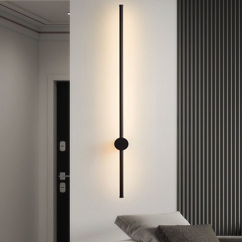 Moderner Stil Linearer Wandleuchte Leuchten Metall 1 Lichtwandmontiertes Licht