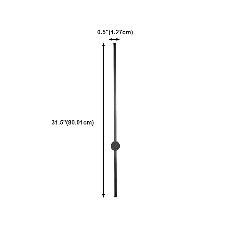 Moderner Stil Linearer Wandleuchte Leuchten Metall 1 Lichtwandmontiertes Licht