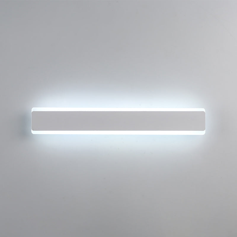 Linearer Schatten Metall Wandleuchter moderner Stil Einleichter Wandhalterung Beleuchtung