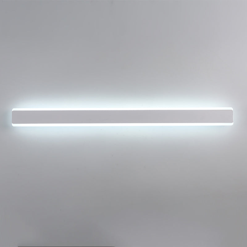 Linearer Schatten Metall Wandleuchter moderner Stil Einleichter Wandhalterung Beleuchtung