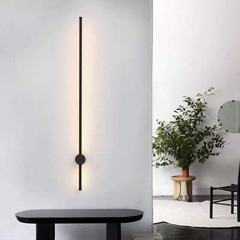 Lineare Wandbeleuchtung Merkmale moderner Metall 1 Lichtwandbeleuchtung