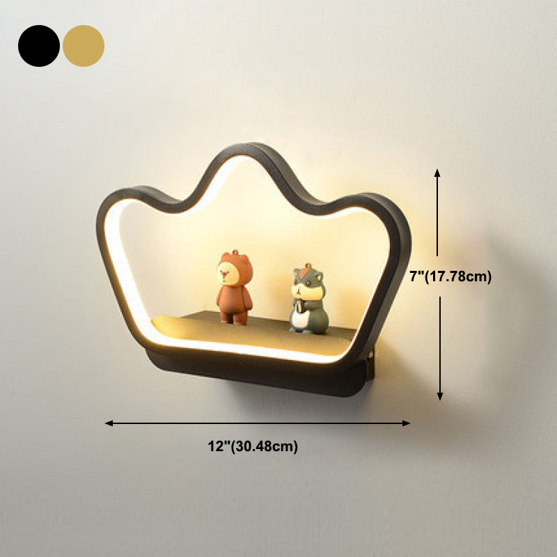 Geometrische Wandbeleuchtung Geräte moderner Metall 1 Lichtwandbeleuchtung