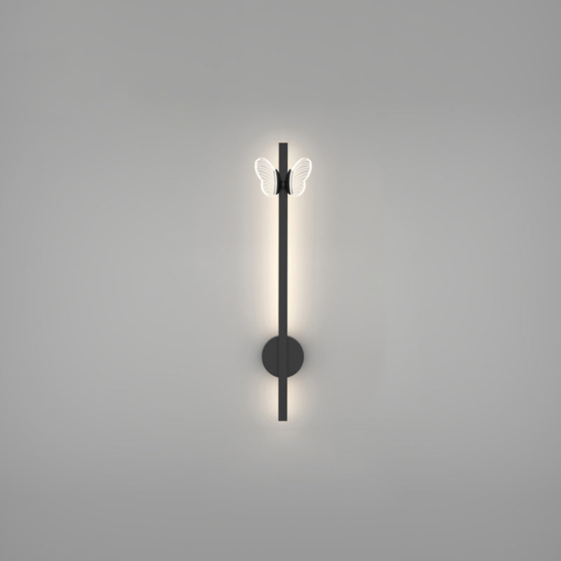 Linearer Schatten Metall Wandleuchte moderne Style 2 Lichter Wandmontage Licht