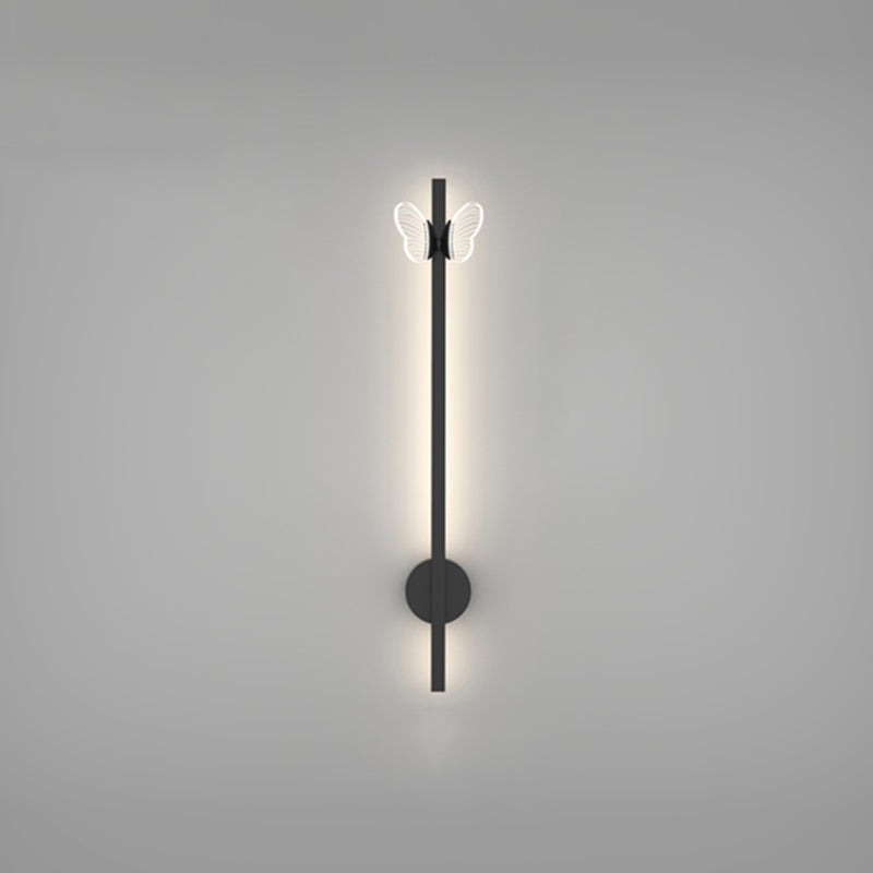 Linearer Schatten Metall Wandleuchte moderne Style 2 Lichter Wandmontage Licht