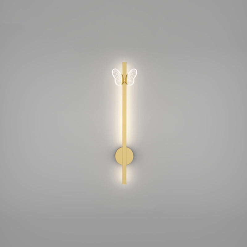 Linearer Schatten Metall Wandleuchte moderne Style 2 Lichter Wandmontage Licht