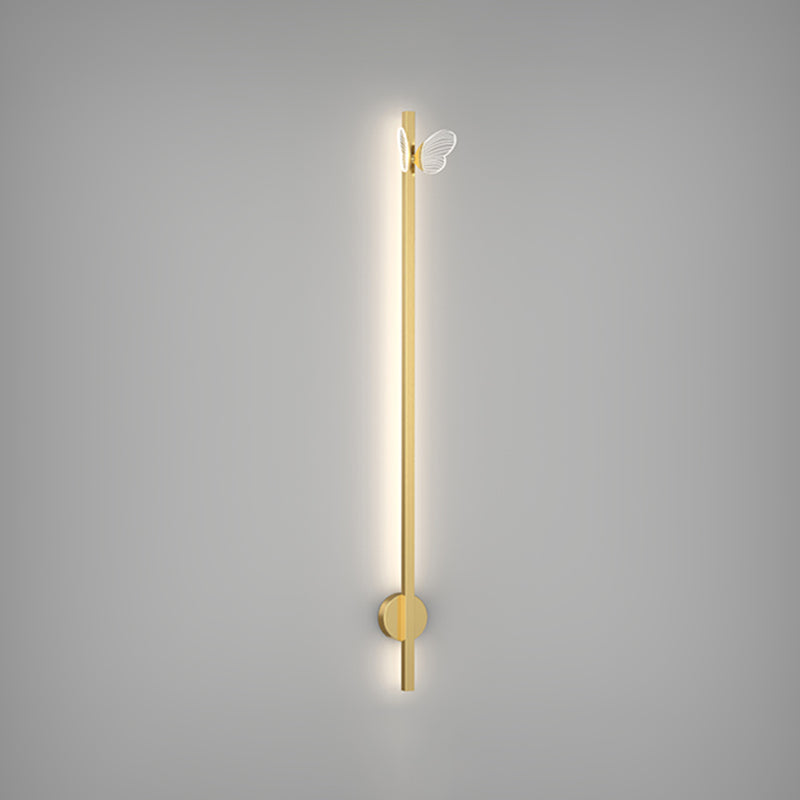 Linearer Schatten Metall Wandleuchte moderne Style 2 Lichter Wandmontage Licht