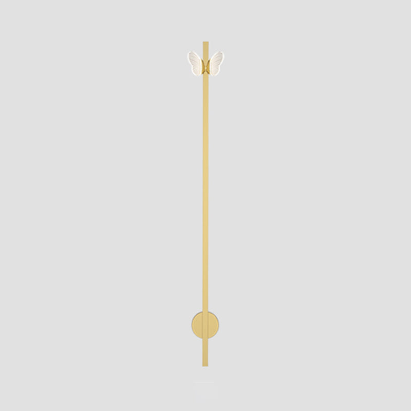 Linearer Schatten Metall Wandleuchte moderne Style 2 Lichter Wandmontage Licht