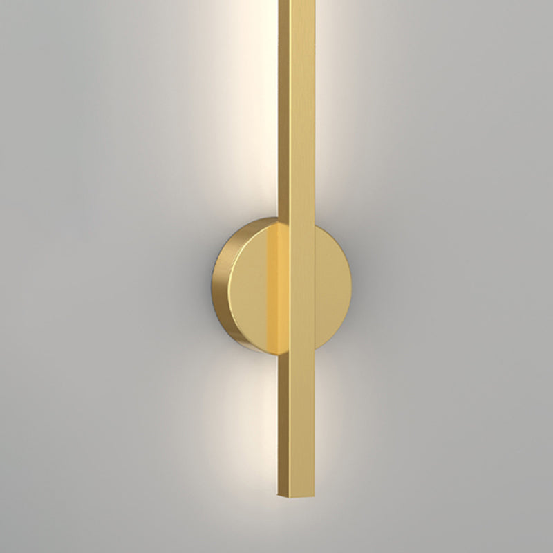 Linearer Schatten Metall Wandleuchte moderne Style 2 Lichter Wandmontage Licht