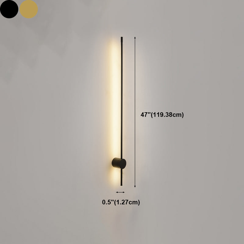 Linearer Schatten Metall Wandleuchter moderner Stil Multi -Leuchten Wandmontage Licht montiert