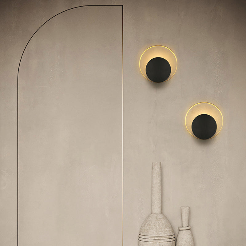 Multi -Lichter runde Wandmontageleuchte moderne Metall Wandleuchte Metall Wandleuchte