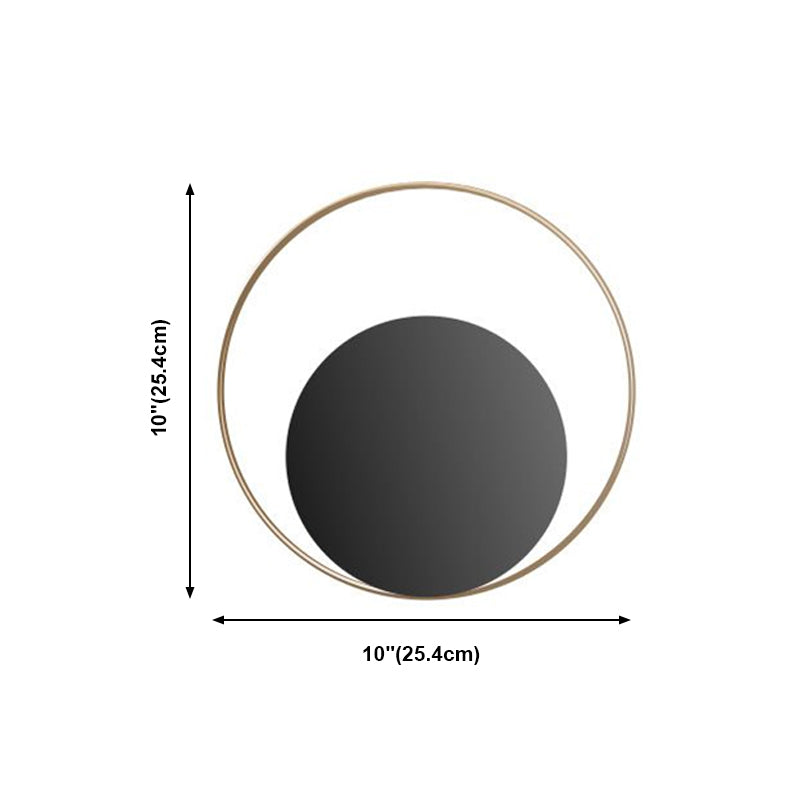 Multi -Lichter runde Wandmontageleuchte moderne Metall Wandleuchte Metall Wandleuchte