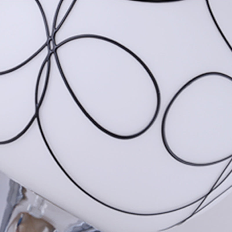 Multi Lights Ball Wall Mounted Light Fixture Modern Style Glass Wall Sconce Lights