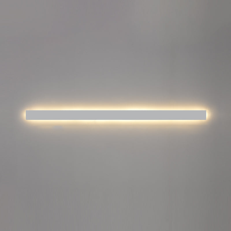 Linearer Schatten Metall Wandleuchten moderner Stil 1 Lichtwandmontage Licht