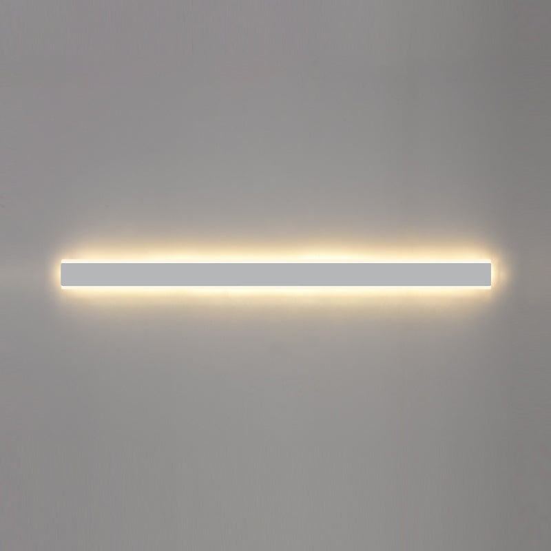 Linearer Schatten Metall Wandleuchten moderner Stil 1 Lichtwandmontage Licht