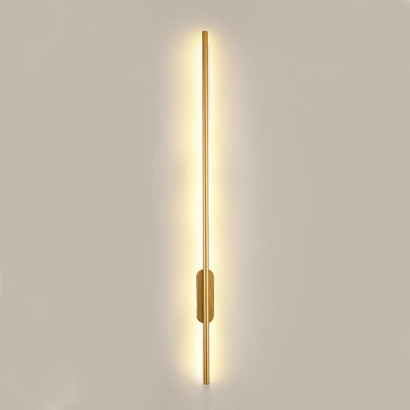 Linearer Schatten Metall Wandleuchten moderner Stil 1 Lichtwandmontage Licht