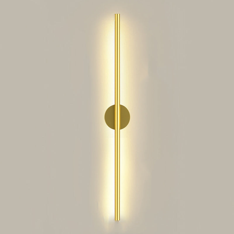 Linearer Schatten Metall Wandleuchten moderner Stil 1 Lichtwandmontage Licht