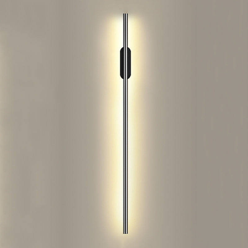 Linearer Schatten Metall Wandleuchten moderner Stil 1 Lichtwandmontage Licht