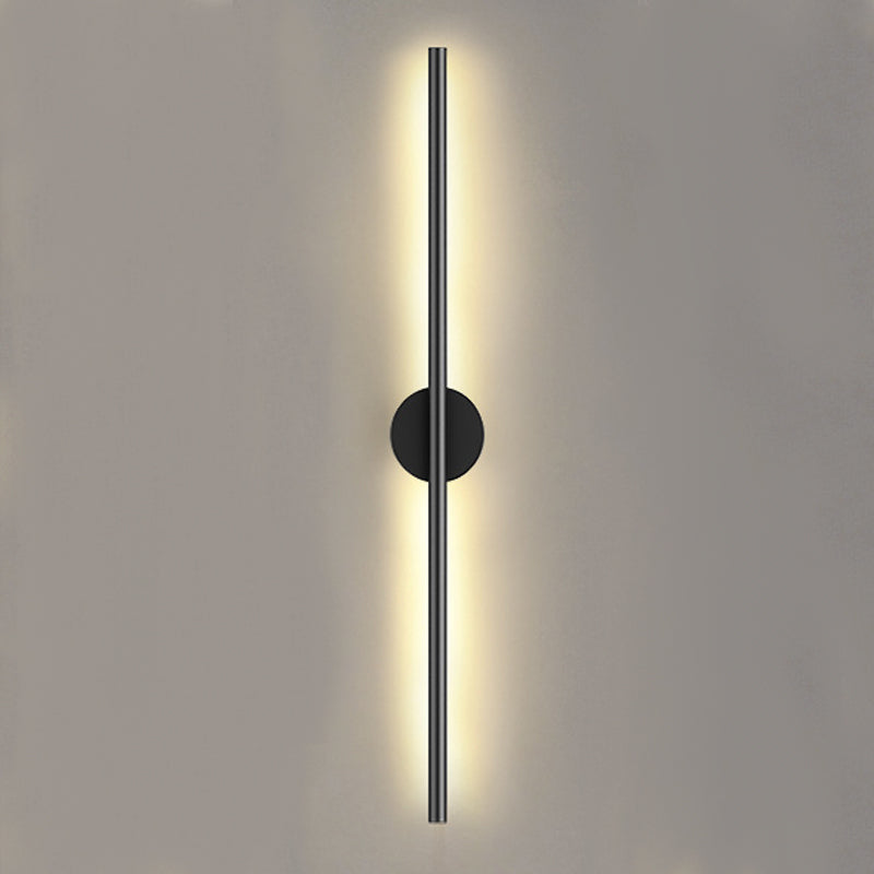 Linearer Schatten Metall Wandleuchten moderner Stil 1 Lichtwandmontage Licht