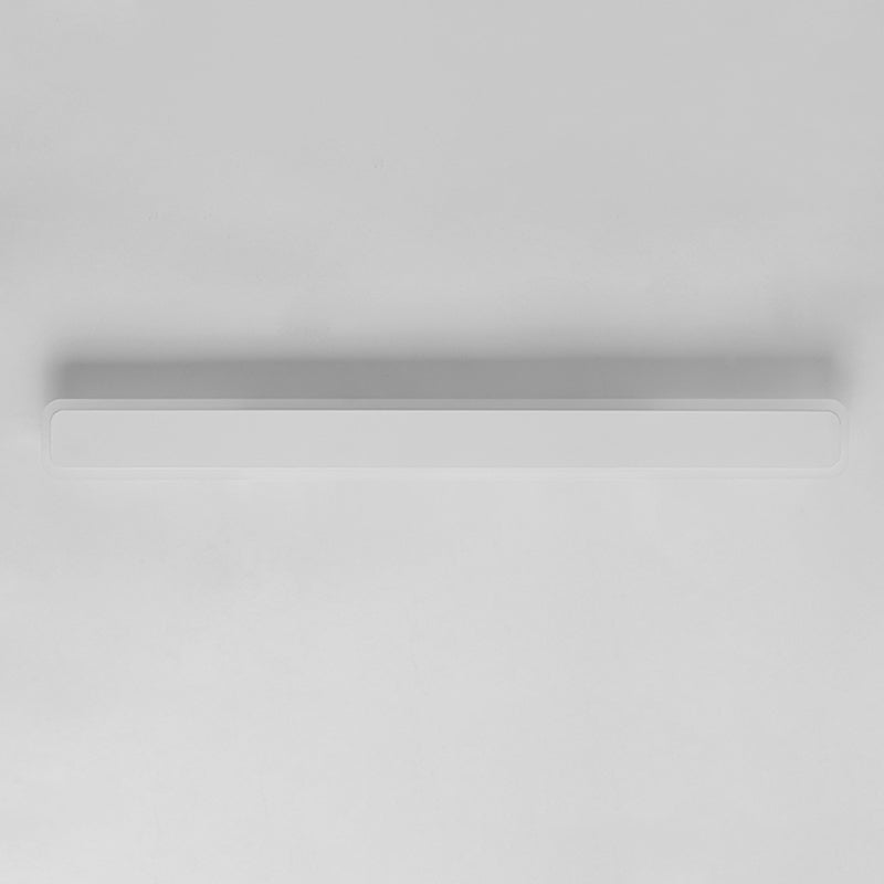 Metall Linearer Schatten Wandleuchter moderner Stil ein leichtem Lichtmontagelicht