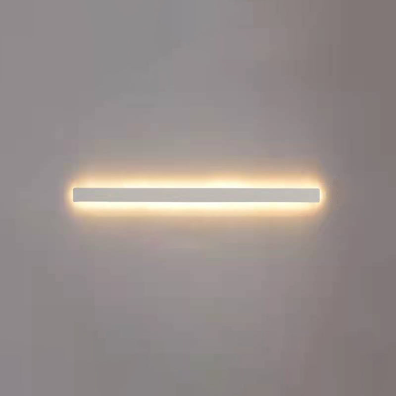 Linearer Schatten Metall Wandleuchten moderner Stil 1-Licht-Wandmontage Licht