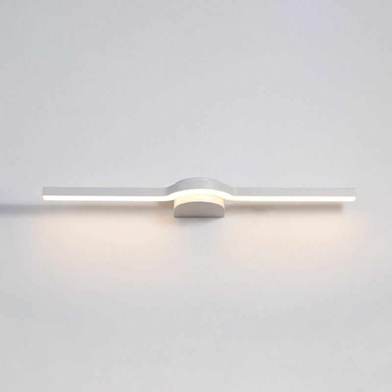 Metal Thin Vanity Wall Sconce Modern Style 1 Light Vanity Lighting Fixtures