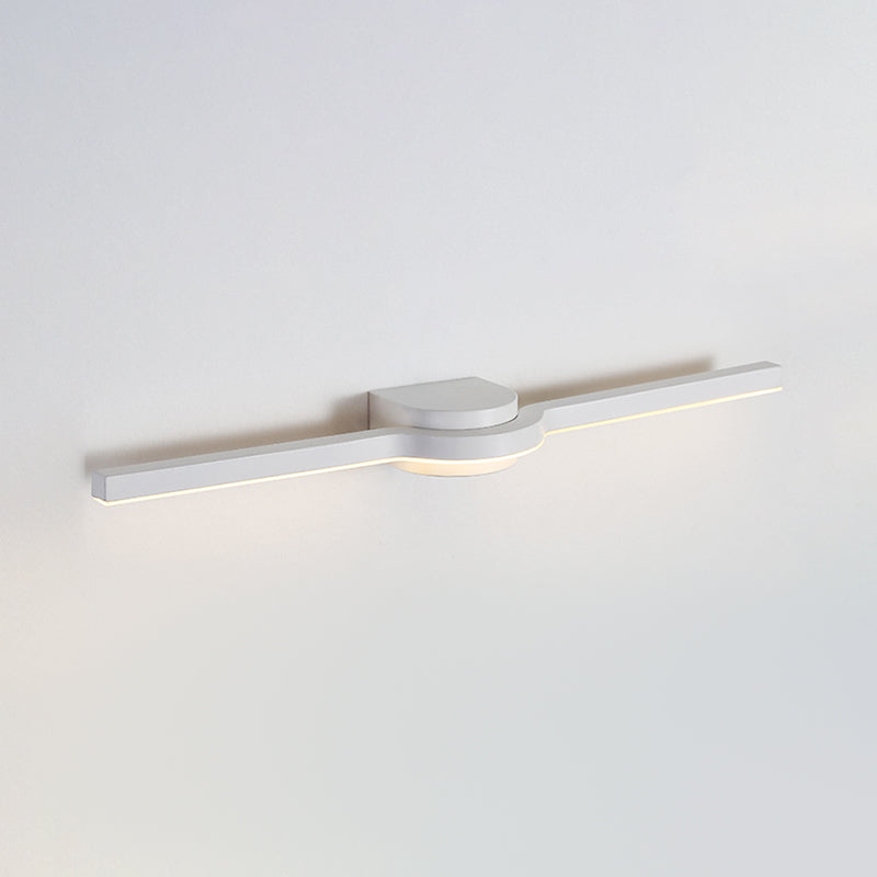 Metal Thin Vanity Wall Sconce Modern Style 1 Light Vanity Lighting Fixtures